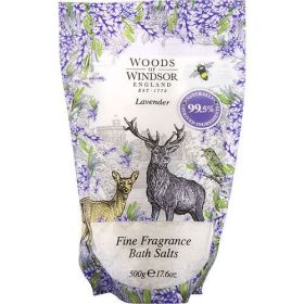 WOODS OF WINDSOR LAVENDER by Woods of Windsor BATH SALTS 16.8 OZ